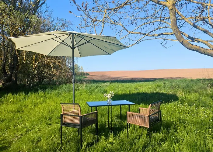 Entschleunigung Pur - Gemuetliche Jurte Im Gruenen بيت للعطل *