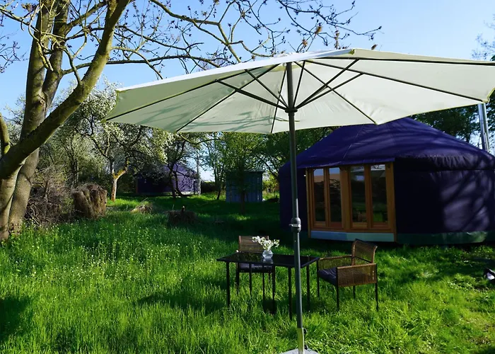 Entschleunigung Pur - Gemuetliche Jurte Im Gruenen *