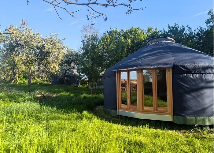 بيت للعطل Entschleunigung Pur - Gemuetliche Jurte Im Gruenen *